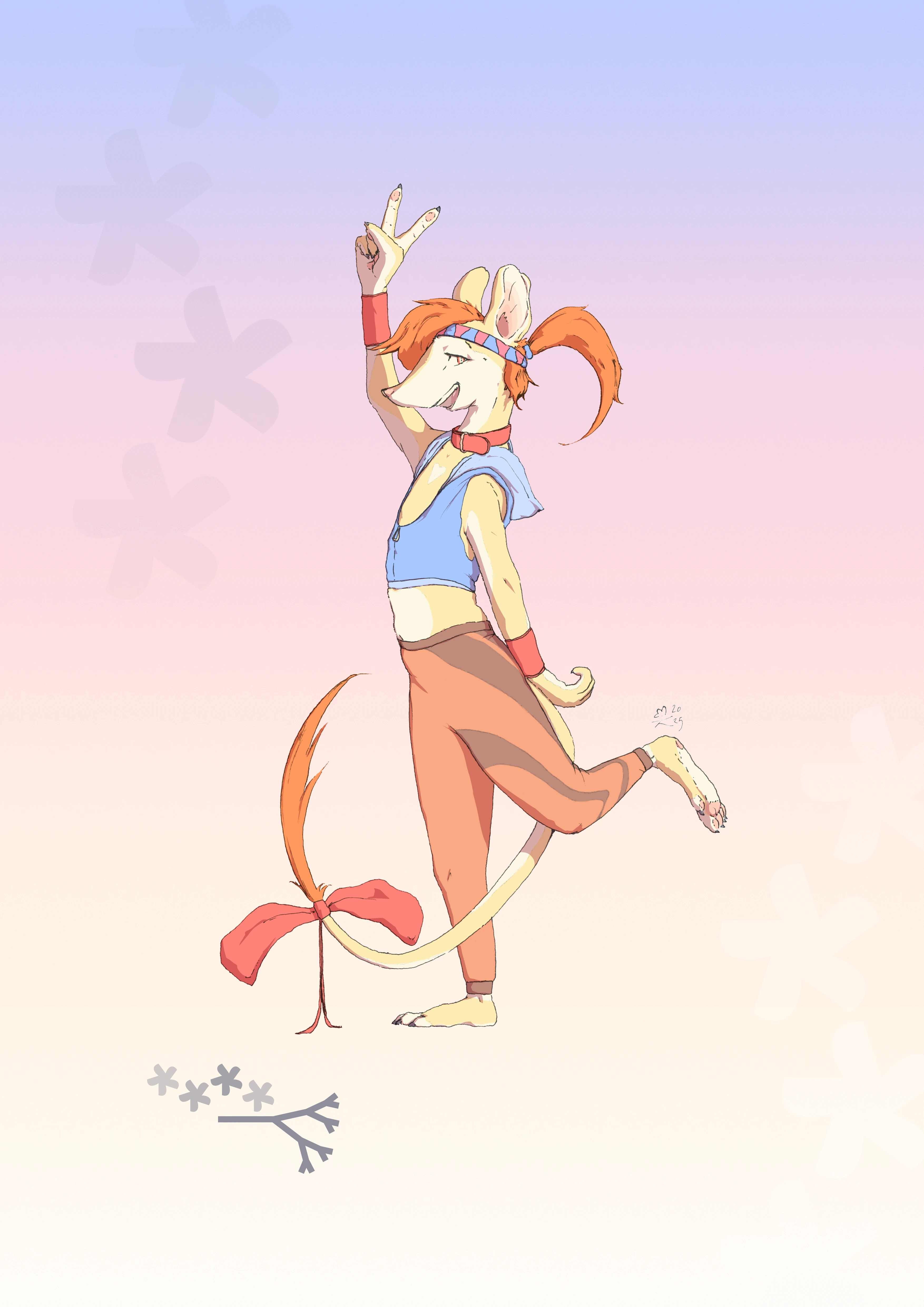 Lem the Shapeshifter Phascogale form illustration